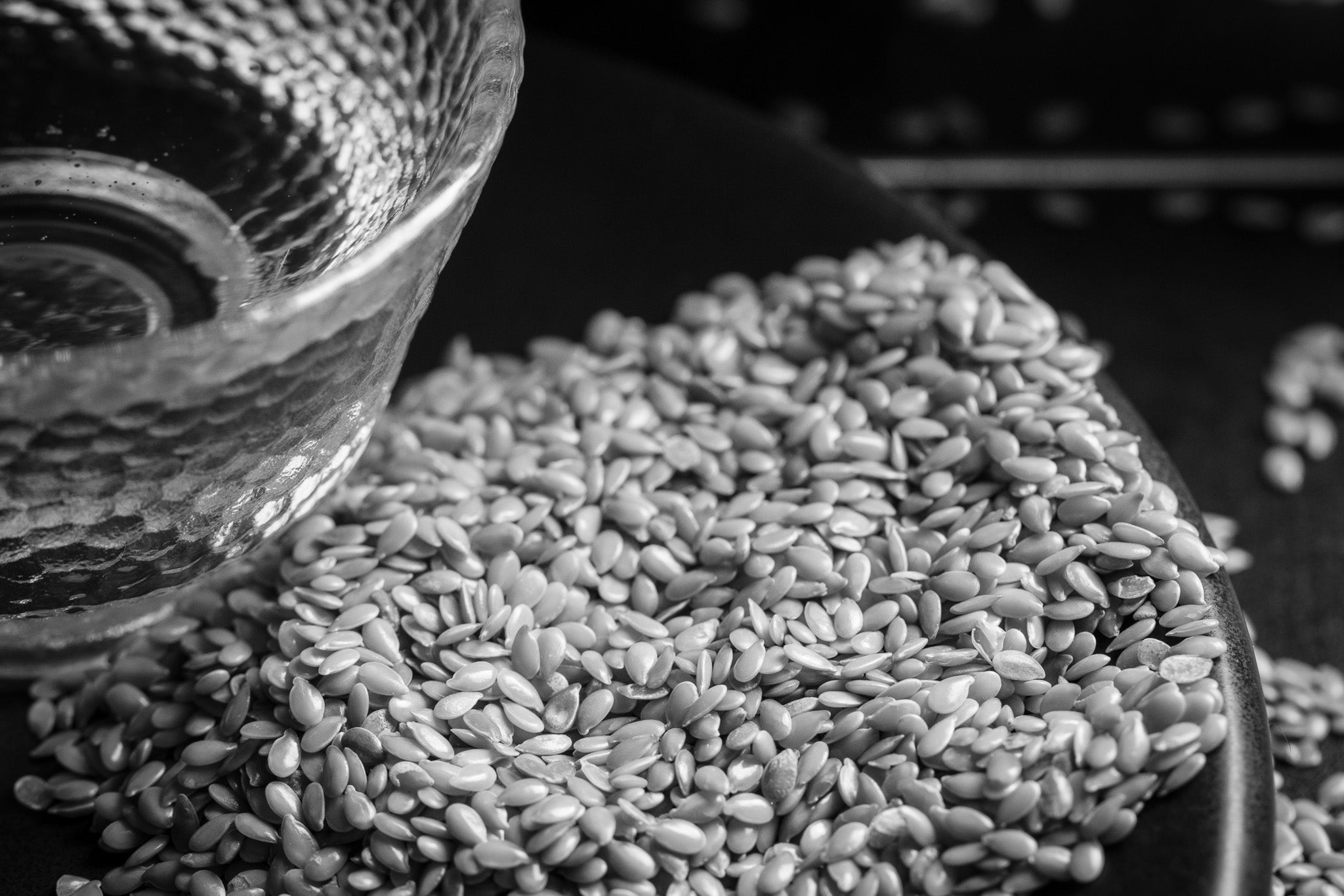 Flaxseed oil and flax seeds